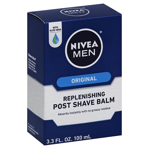 Image for Nivea Post Shave Balm, Replenishing, Original,3.3oz from HomeTown Pharmacy - Stockbridge