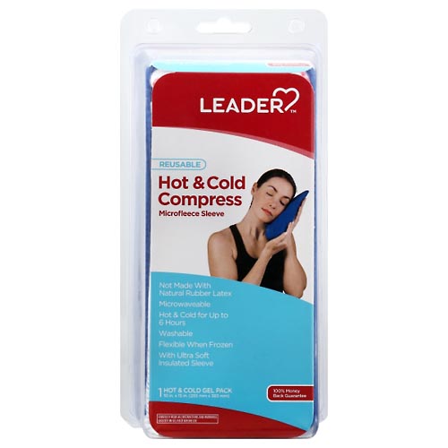 Image for Leader Hot & Cold Compress, Reusable,1ea from HomeTown Pharmacy - Stockbridge