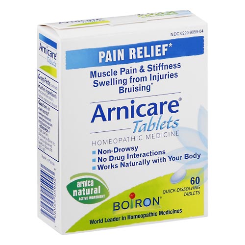 Image for Arnicare Pain Relief, Quick-Dissolving Tablets,60ea from HomeTown Pharmacy - Stockbridge